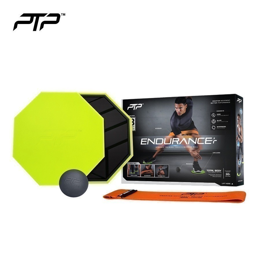 Ảnh Bộ 3 Tập Độ Bền Ptp Endurance+ Pack ( Gồm Băng Tập Đàn Hồi, Bóng Tập Đàn Hồi, Tấm Trượt) - Nhiều Màu  - CMB 2 1