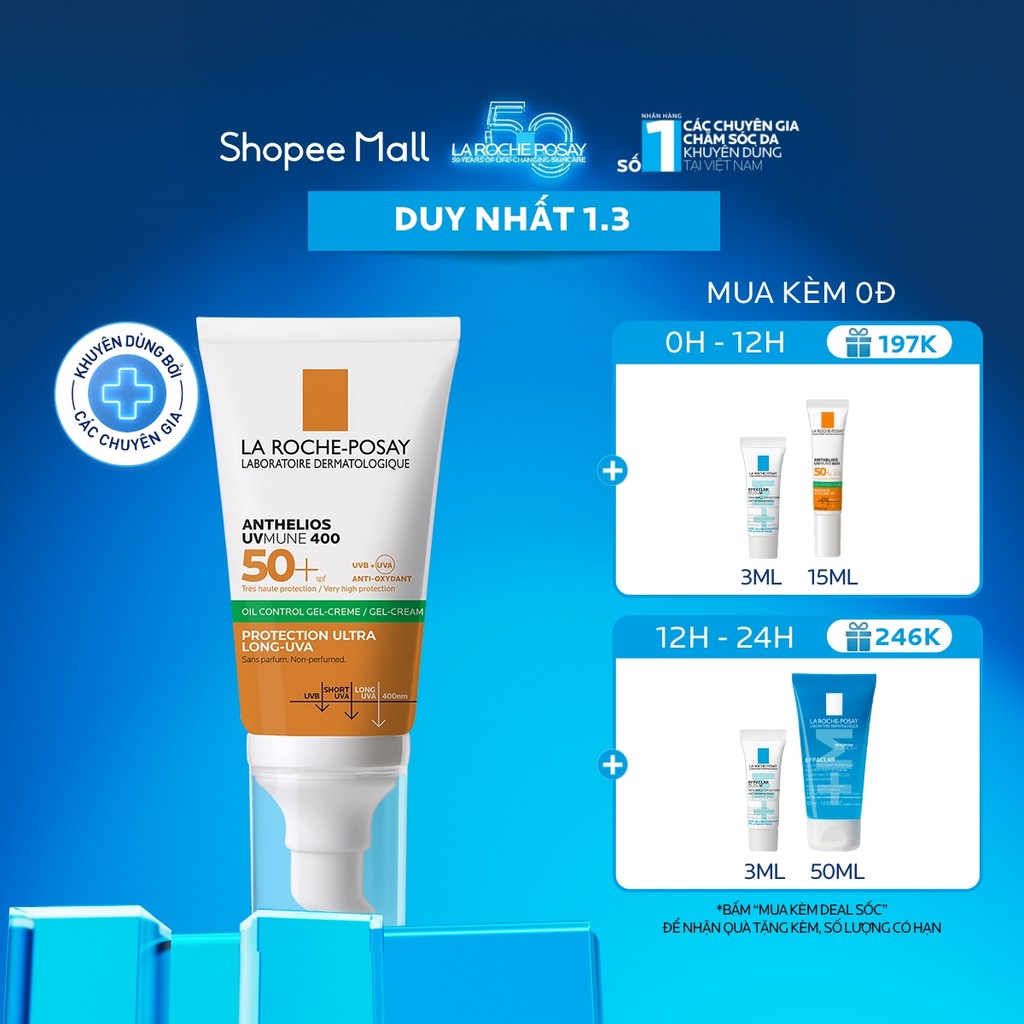 La Roche-Posay Anthelios UVMUNE 400 Oil Control Gel Cream