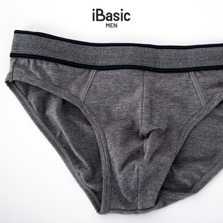 Combo pack 3 quần lót nam iBasic brief cotton USA kháng khuẩn PANM123-PA3