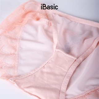 Quần lót nữ iBasic ren bikini mềm ôm sát cơ thể tôn vòng 3 PANW175