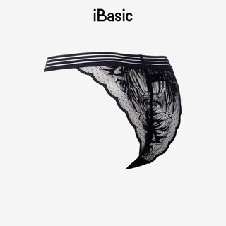Quần lót nữ iBasic lọt khe phối ren dệt xuyên thấu PANW144