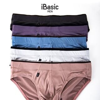 Combo 3 quần lót nam iBasic brief tam giác thoáng mát thấm hút tốt PANM108