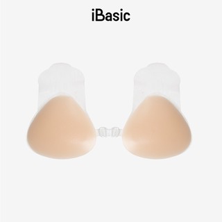 Miếng dán ngực silicone iBasic cài trước tạo khe  nâng ngực siêu nhẹ không tuột PK108