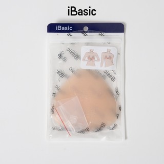 Miếng dán ngực silicone iBasic cài trước tạo khe  nâng ngực siêu nhẹ không tuột PK108