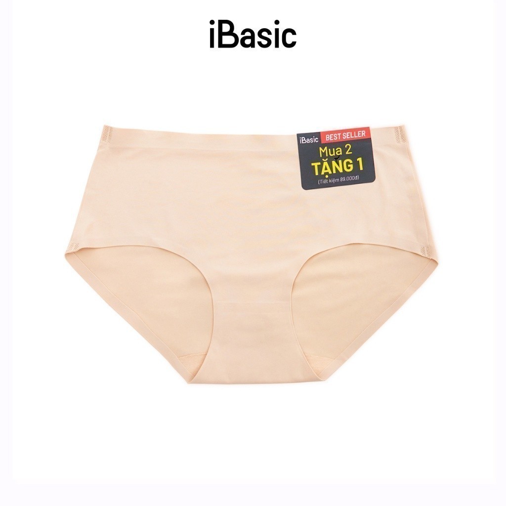Ảnh Pack 3 combo quần lót su nữ lưng cao không đường may không lộ viền iBasic PA3V189 4