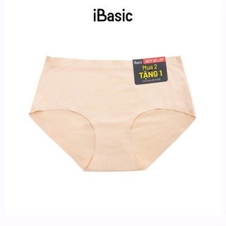 [MUA 2 TẶNG 1] Pack 3 combo quần lót su nữ lưng cao không đường may không lộ viền iBasic PA3V189