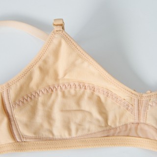 Combo 3 áo ngực nữ học sinh iBasic không gọng mút mỏng cotton USA kháng khuẩn BRAT018