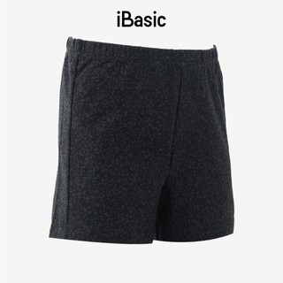 Quần đùi mặc nhà bé trai iBasic thun cotton USA kháng khuẩn in hoạ tiết HOMB008B