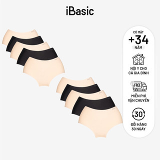 Combo 10 quần lót su nữ lưng cao không đường may không lộ viền iBasic V189