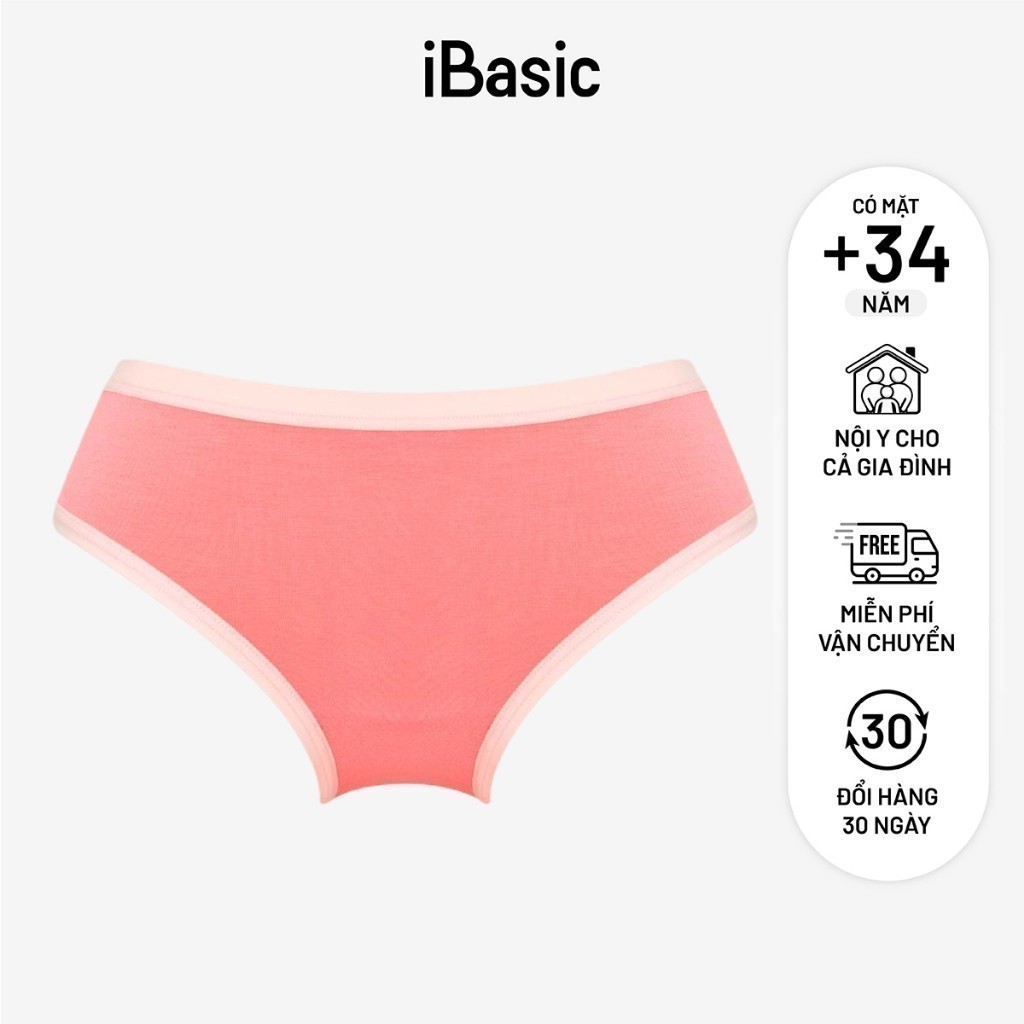 Ảnh Quần lót nữ iBasic thun visco bikini basic PANW002 3