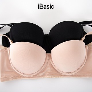 Áo ngực có gọng iBasic mặc áo dài mút dày 3cm cup ngang BRAW163