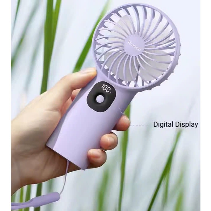 Ảnh Quạt tích điện cầm tay mini Yoobao F3PL 8000/10000mAh | 3W | 3 cấp độ gió tùy chỉnh | Màn hình LED | Bảo hành 12 tháng 4
