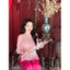 Pháp Phục Tịnh Tâm, Đồ Lam Đi Chùa Cổ Tròn Vạt Xuông Phối Charm Sang Trọng Phù Hợp Đi Lễ Chùa Kín Đáo 4 Size S,M,L,XL