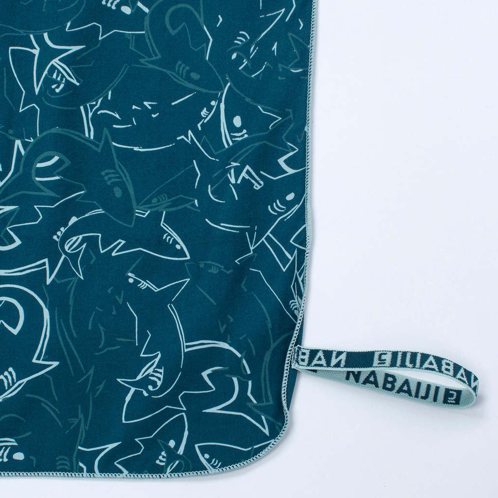 Ảnh Khăn tắm microfibre cỡ L 80 x 130 cm DECATHLON Họa tiết mã 8857678 1