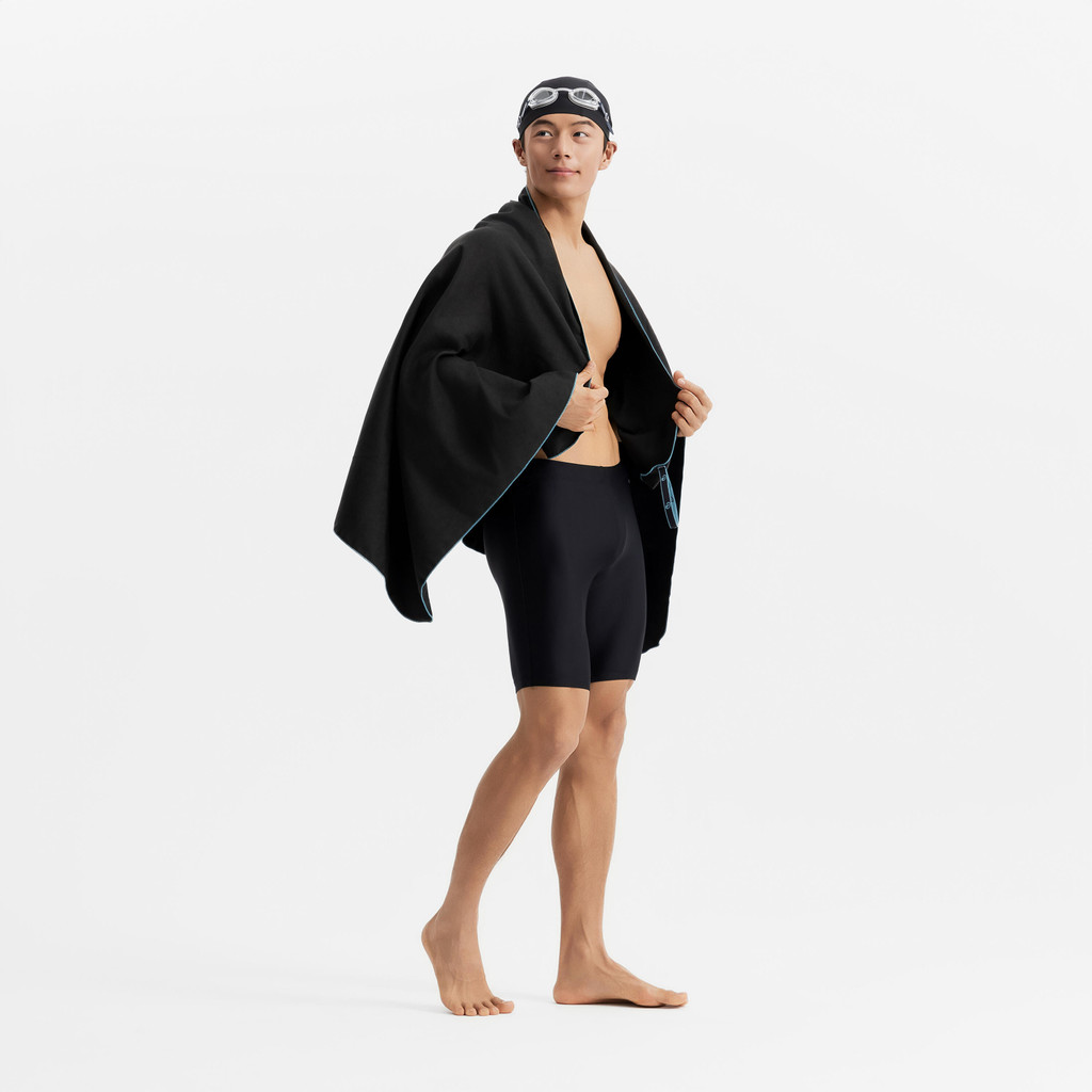 Ảnh Khăn tắm microfibre cỡ L 80 x 130 cm DECATHLON Xanh neon mã 8926376 4