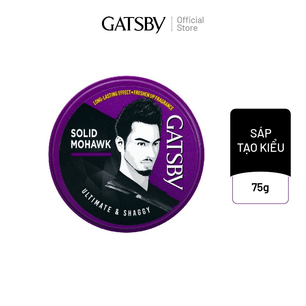 Ảnh Wax vuốt tóc GATSBY Styling Wax Ultimate & Shaggy 75g 2