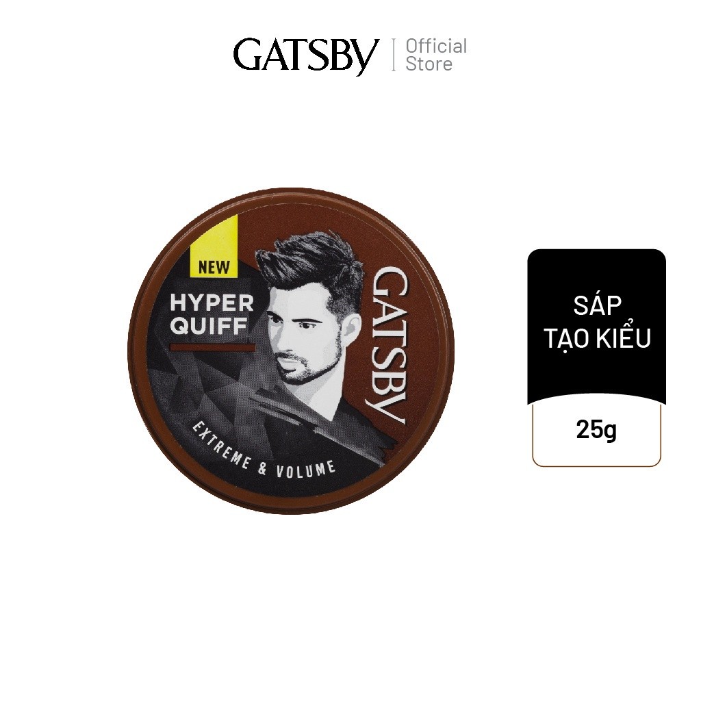 Ảnh Wax vuốt tóc GATSBY Styling Wax Extreme & Volume 25g 2