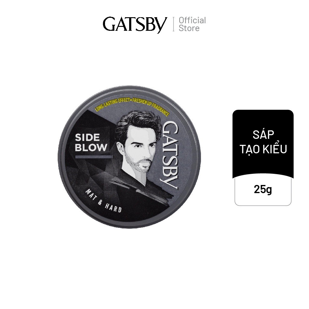Ảnh Wax vuốt tóc GATSBY Styling Wax Mat & Hard 25g 2