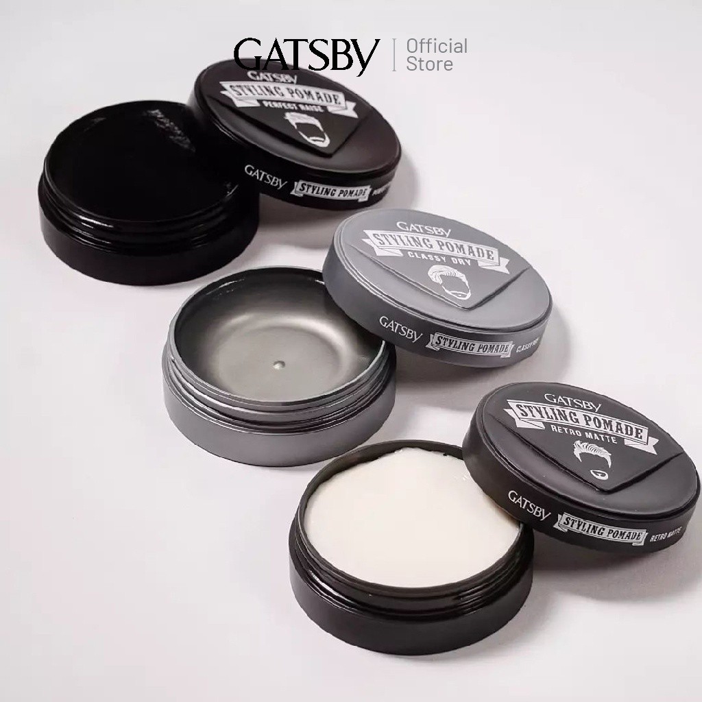 Ảnh Pomade tạo kiểu tóc GATSBY Styling Pomade Retro Matte 75g 2
