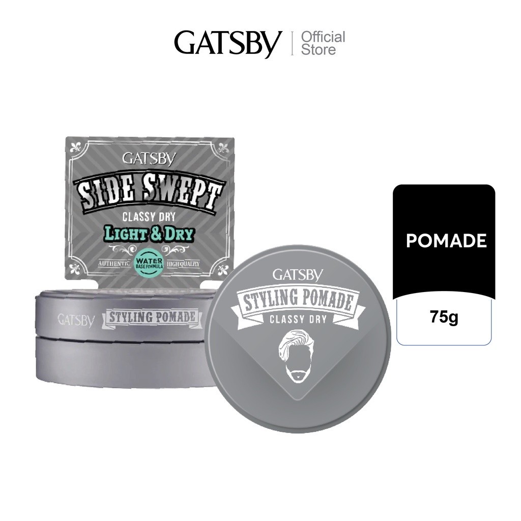 Ảnh Pomade tạo kiểu tóc GATSBY Styling Pomade Classy Dry 75g 1