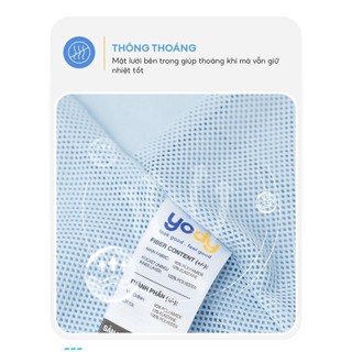 Áo khoác gió nữ 2 lớp YODY trượt nước siêu co giãn 4 chiều thoải mái vải mềm mại AKN7010 WCWC25F045