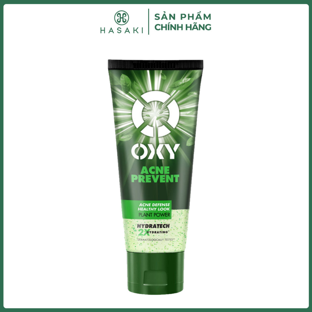 Gel Rửa Mặt OXY Ngừa Mụn, Da Sáng Khoẻ 100g