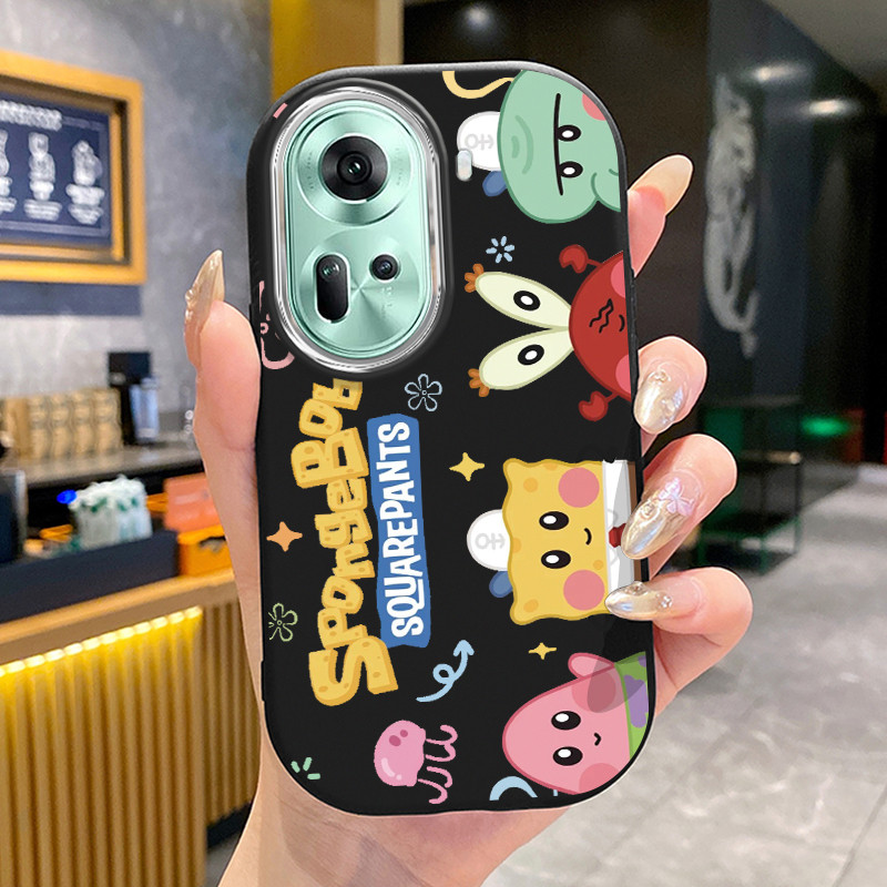 Ốp Lưng OPPO Reno 11 5G 11 Pro 5G 10 5G 10 Pro 5G 9 5G 9 Pro 5G 7 4G 8 4G 6 4G 5 4G 5 5G 5K 5G Case Dễ thương động vật