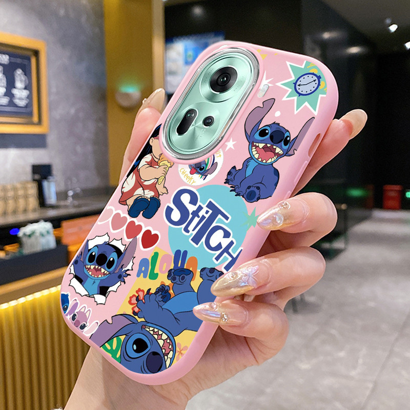 Ốp Lưng OPPO Reno 11 5G 11 Pro 5G 10 5G 10 Pro 5G 9 5G 9 Pro 5G 7 4G 8 4G 6 4G 5 4G 5 5G 5K 5G Case Dễ thương động vật