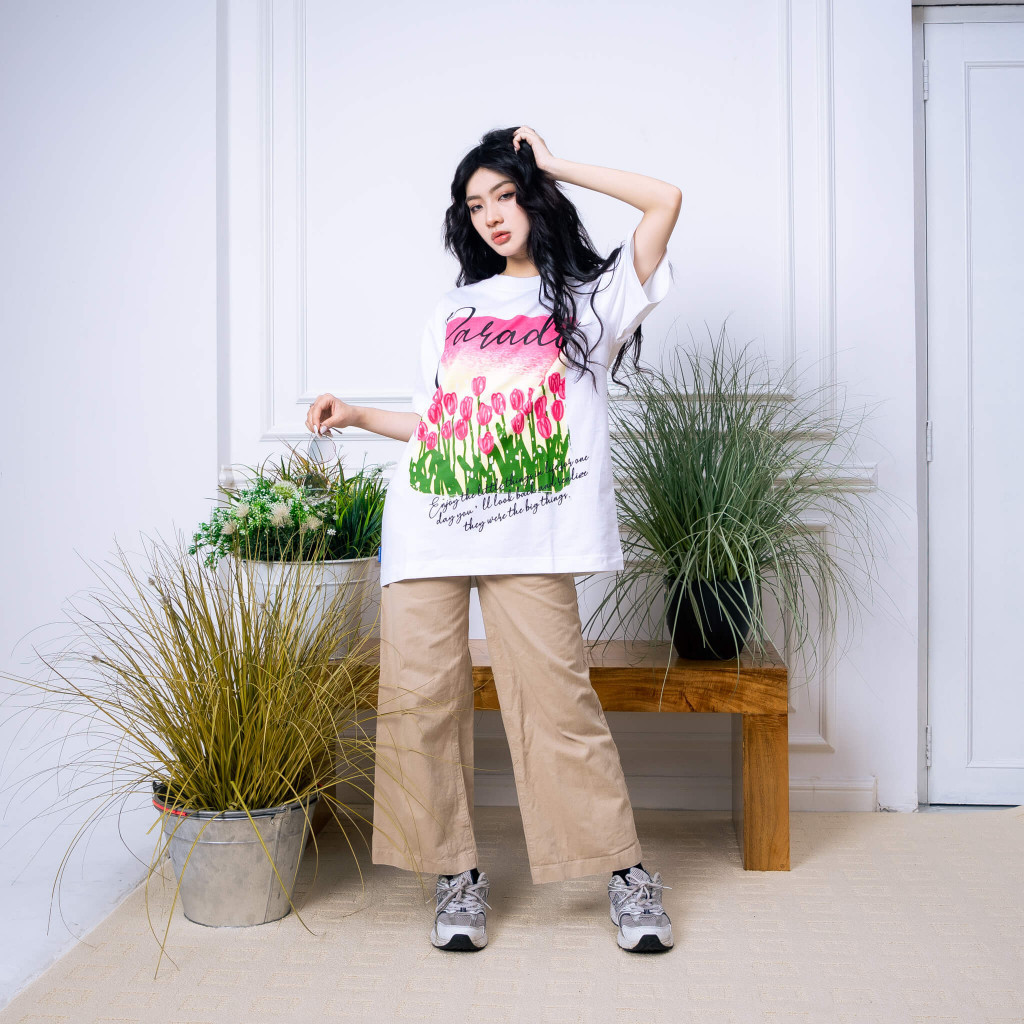 Ảnh Áo thun ENJOY LIFE Cotton PARADOX AT4P1106 4