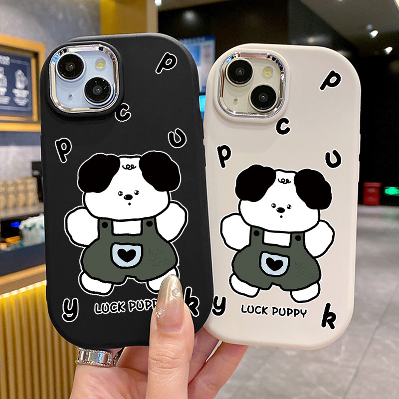 Ốp Lưng iPhone 6 Plus 6s Plus 7 Plus 8 Plus X Xs Max Xr 11 Pro Max Case Chó siêu dễ thương