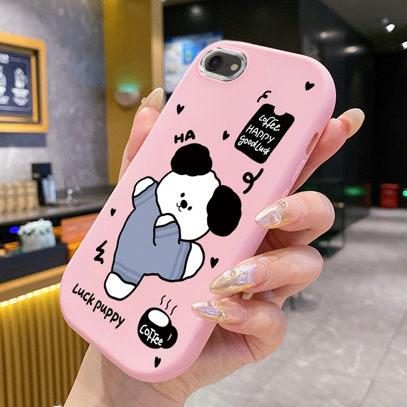 Ốp Lưng iPhone 6 Plus 6s Plus 7 Plus 8 Plus X Xs Max Xr 11 Pro Max Case Chó siêu dễ thương