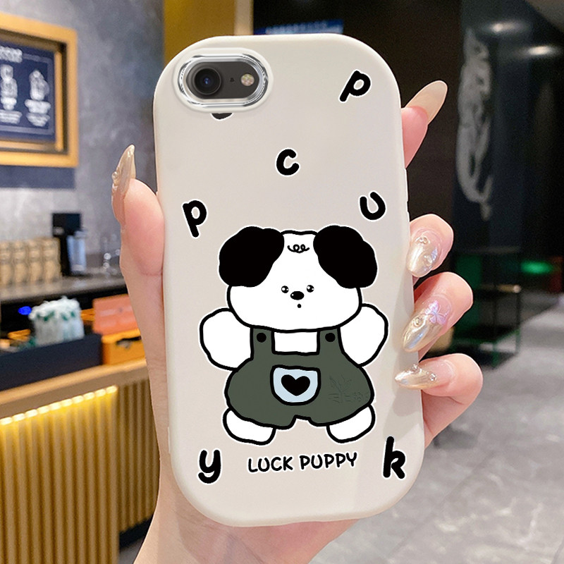 Ốp Lưng iPhone 6 Plus 6s Plus 7 Plus 8 Plus X Xs Max Xr 11 Pro Max Case Chó siêu dễ thương