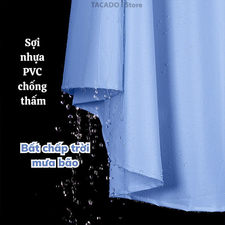 Áo Mưa Cánh Dơi Che Phủ Toàn Thân Chắn Nước, Chống thấm, Dày Dặn Dễ Dàng Sử Dụng Điện Thoại Dùng Cho Xe Đạp Và Xe Máy