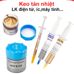 Keo tản nhiệt dùng cho linh kiện điện tử, máy tính giúp tản nhiệt tăng hiệu suất