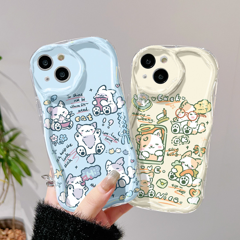 Ốp Lưng Realme C53 C51 C51s C65 C55 Note 50 Narzo N53 N55 Case Trong suốt Siêu dễ thương hoạt hình chó