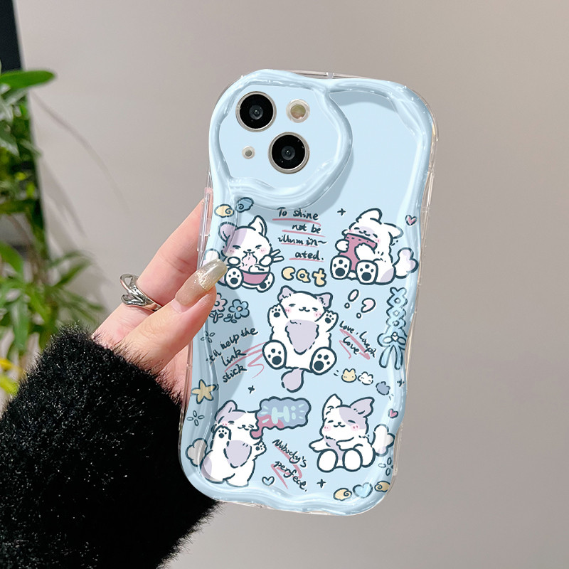 Ốp Lưng Realme C53 C51 C51s C65 C55 Note 50 Narzo N53 N55 Case Trong suốt Siêu dễ thương hoạt hình chó