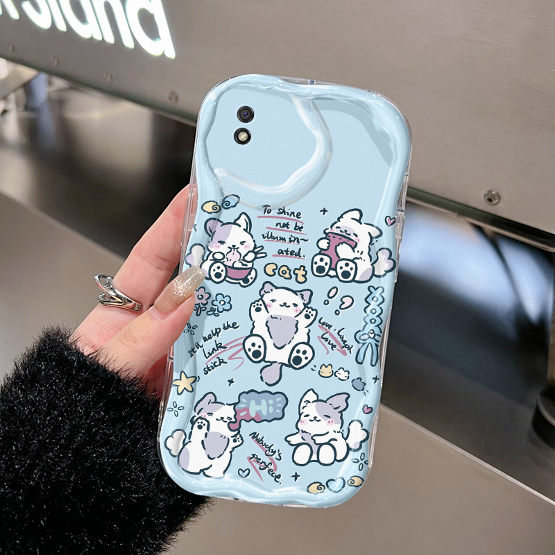 Ốp Lưng Xiaomi Redmi 9C NFC 10A 9A 9i Case Trong suốt Siêu dễ thương hoạt hình chó