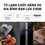 [Chỉ giao miền Bắc] Tủ lạnh Panasonic Inverter 550 lít NR-DZ601VGKV Đông mềm diệt khuẩn Ngăn rau lớn — ảnh 4