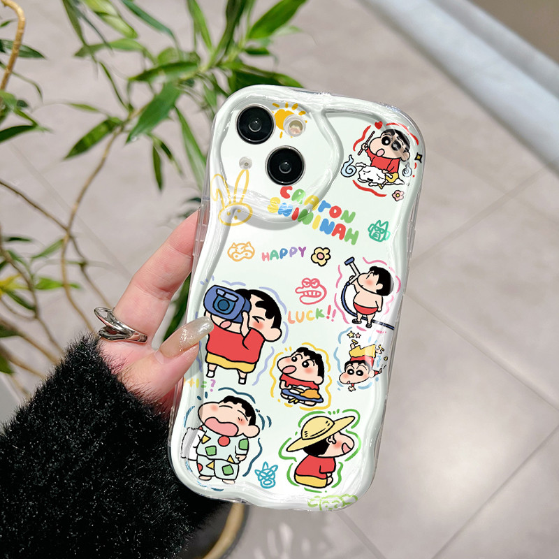Ốp Lưng OPPO A16K A16E Case Trong suốt  Dễ thương cậu bé / cô gái