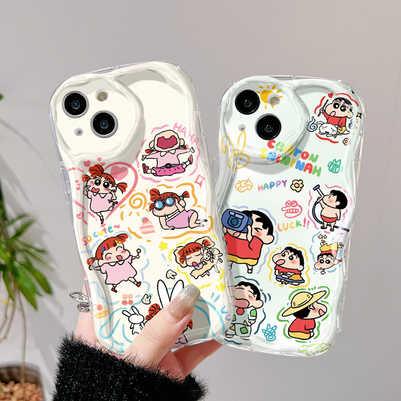 Ốp Lưng OPPO A16K A16E Case Trong suốt  Dễ thương cậu bé / cô gái