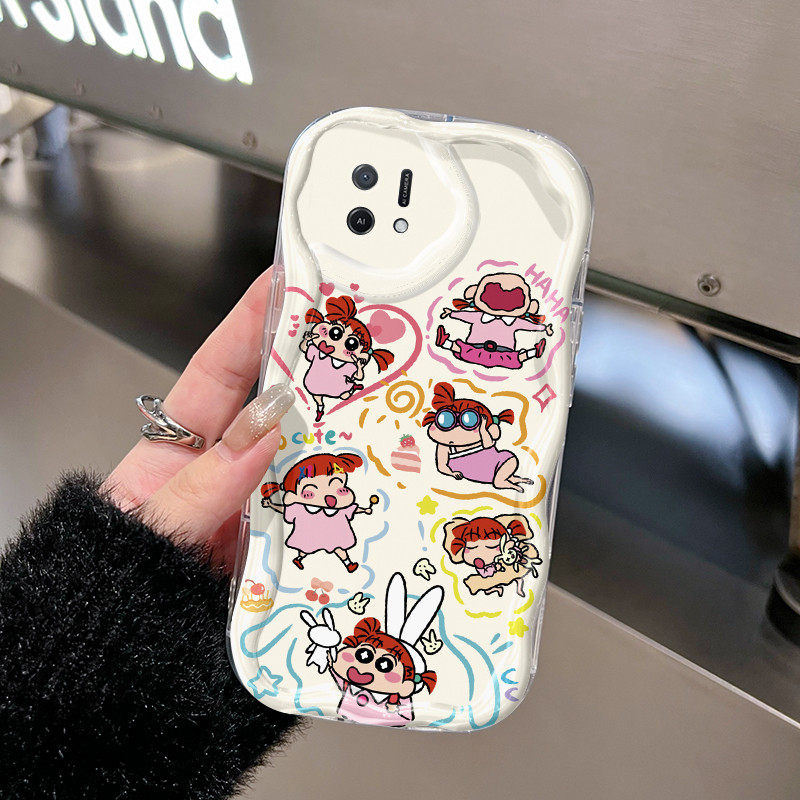 Ốp Lưng OPPO A16K A16E Case Trong suốt  Dễ thương cậu bé / cô gái