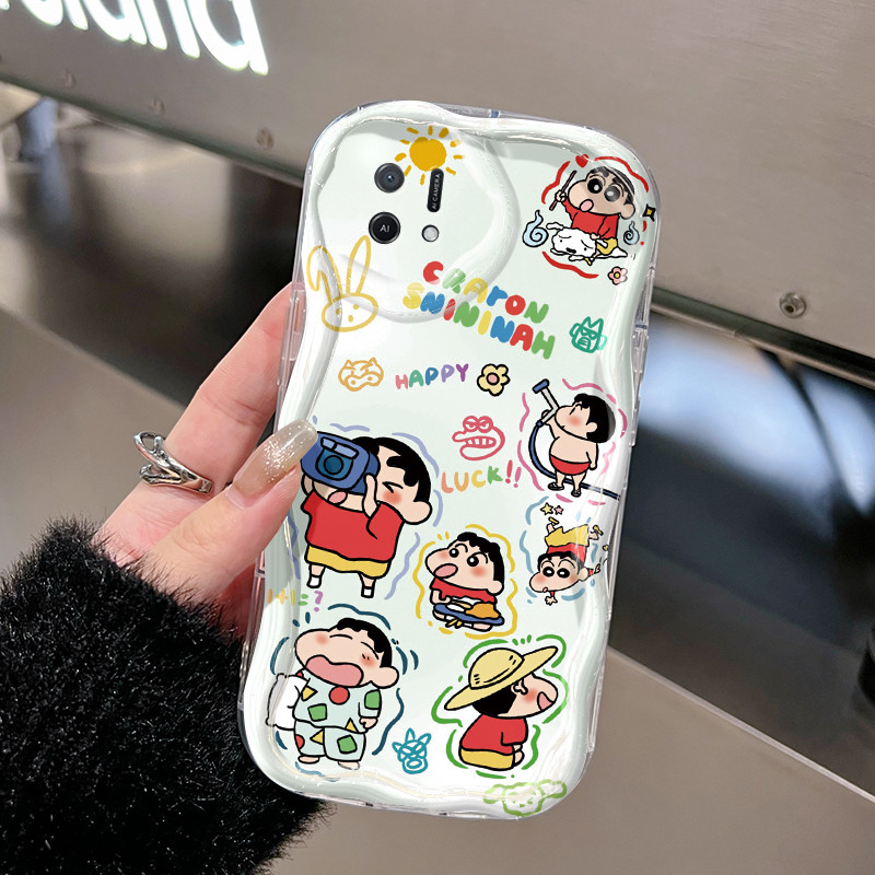 Ốp Lưng OPPO A16K A16E Case Trong suốt  Dễ thương cậu bé / cô gái