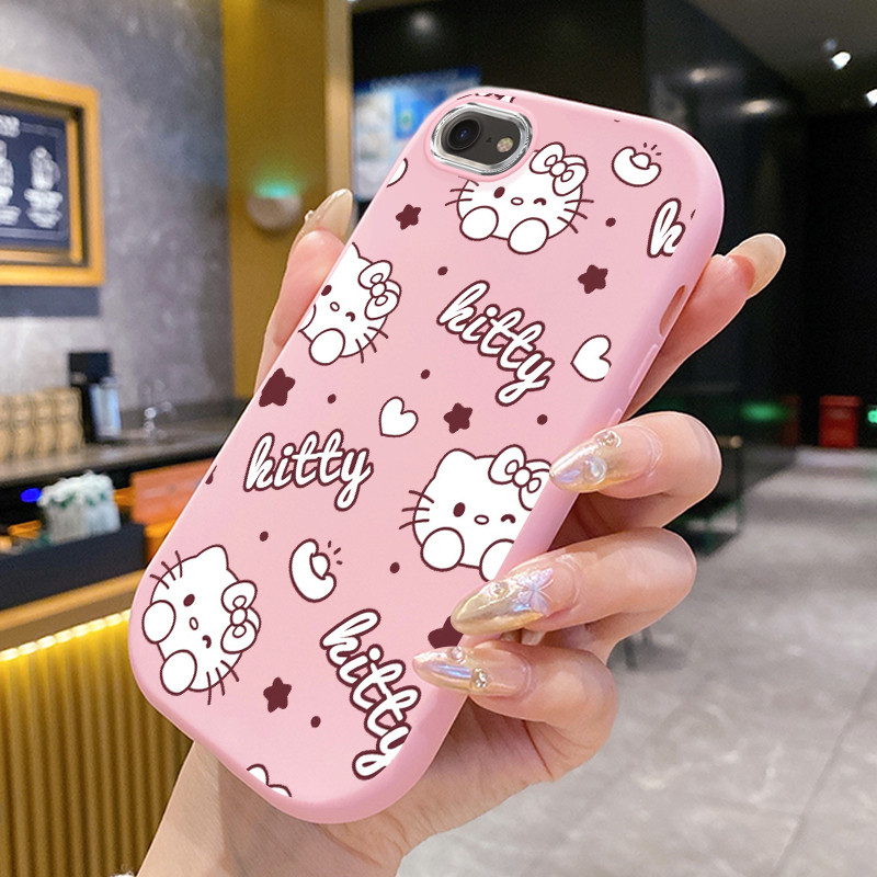 Ốp Lưng iPhone 6 Plus 6s Plus 7 Plus 8 Plus X Xs Max Xr 11 Pro Max Case Mèo Nhỏ Dễ thương