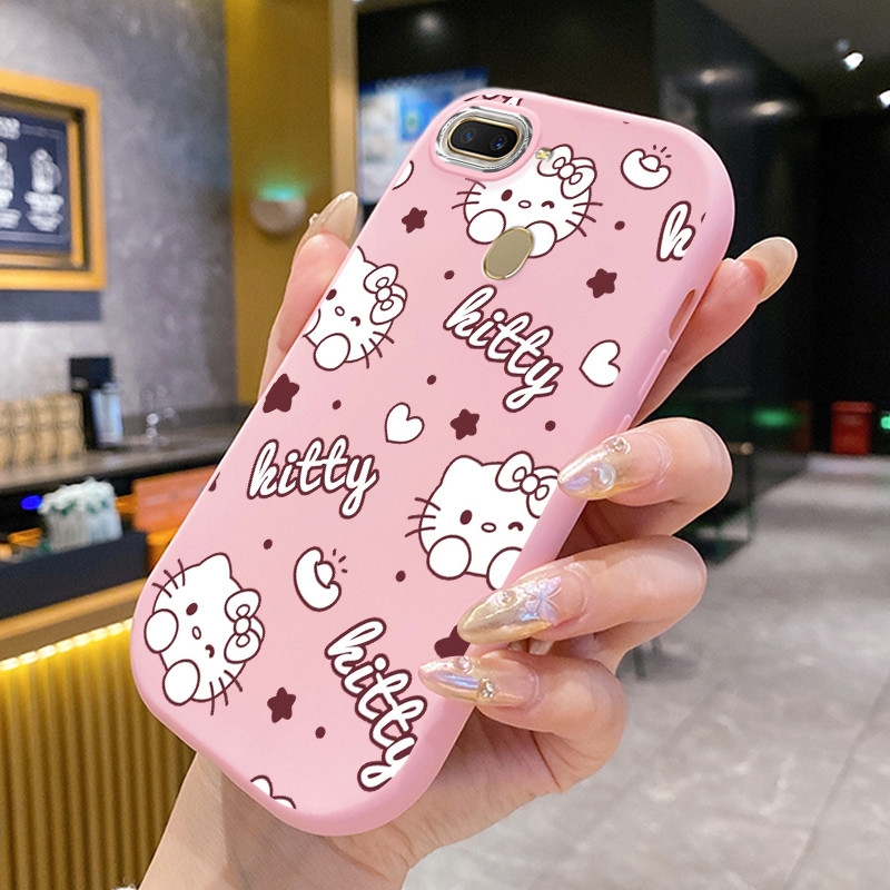 Ốp Lưng OPPO A7 A5s A12 A12s A11k Case Mèo Nhỏ Dễ thương