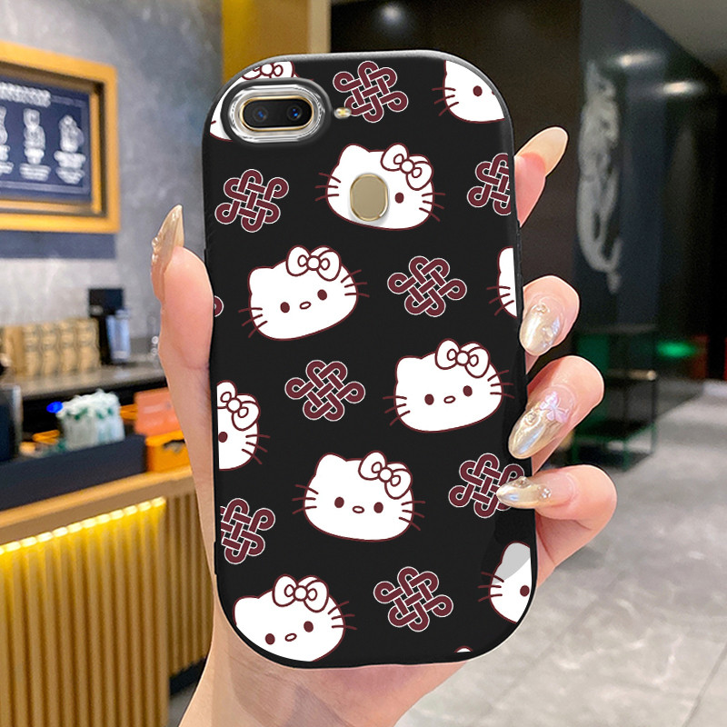 Ốp Lưng OPPO A7 A5s A12 A12s A11k Case Mèo Nhỏ Dễ thương