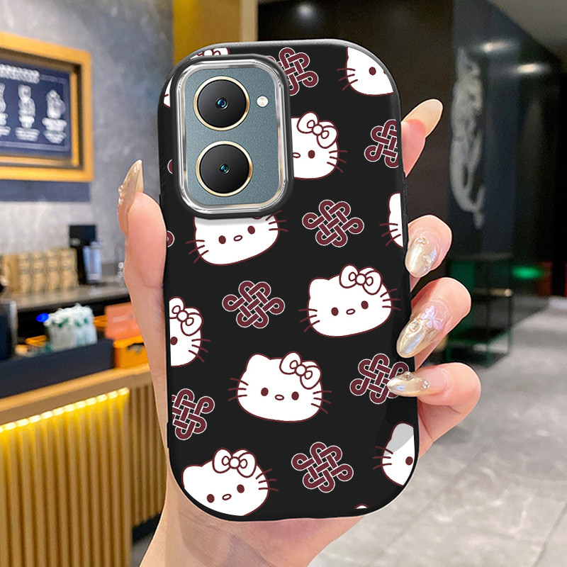 Ốp Lưng VIVO Y03 Y03T Y18 Y18i Y18e Y02 Y02a Y02t Y02s Y28s Y37 5G Y11 2023 Case Mèo Nhỏ Dễ thương
