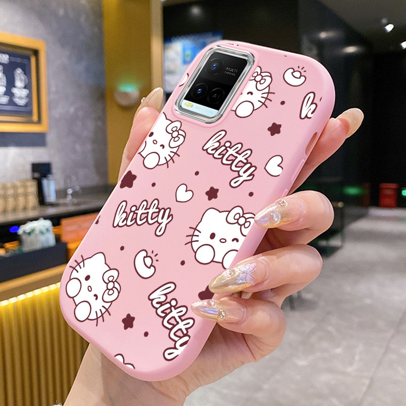 Ốp Lưng VIVO Y21 Y21t Y21s Y21e Y21a Y22 Y22s Y33s Y33t Case Mèo Nhỏ Dễ thương