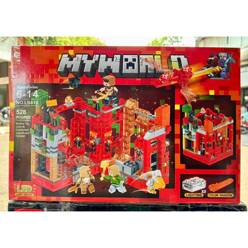 Xếp hình lắp ráp minecraft LB 616 | Shopee Việt Nam