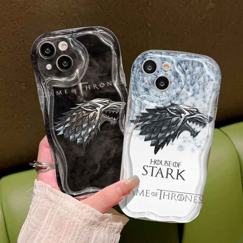 Ốp Lưng iPhone 16 Pro Max 15 Pro Max 14 Pro Max Plus 13 Pro Max 12 Pro Max Case Trong suốt Hoạt hình Mẫu sói tuyệt vời