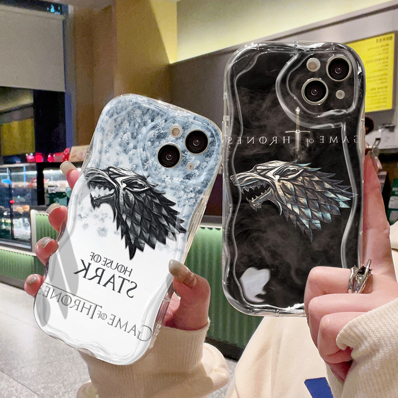 Ốp Lưng iPhone 16 Pro Max 15 Pro Max 14 Pro Max Plus 13 Pro Max 12 Pro Max Case Trong suốt Hoạt hình Mẫu sói tuyệt vời